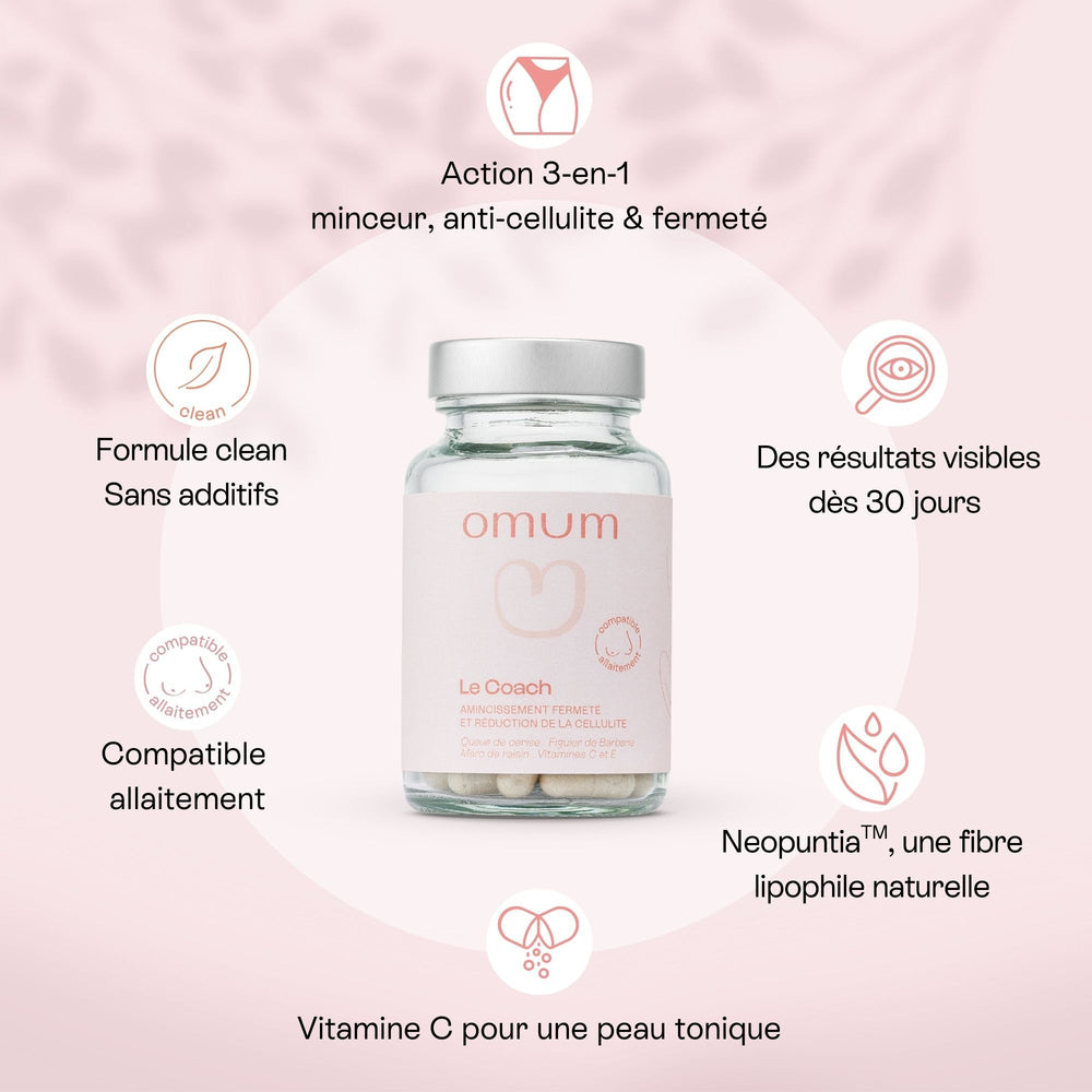 Compléments alimentaires minceur 3-en-1 - Omum