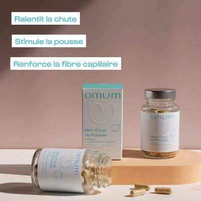 Cure pour accélérer la pousse des cheveux - Omum