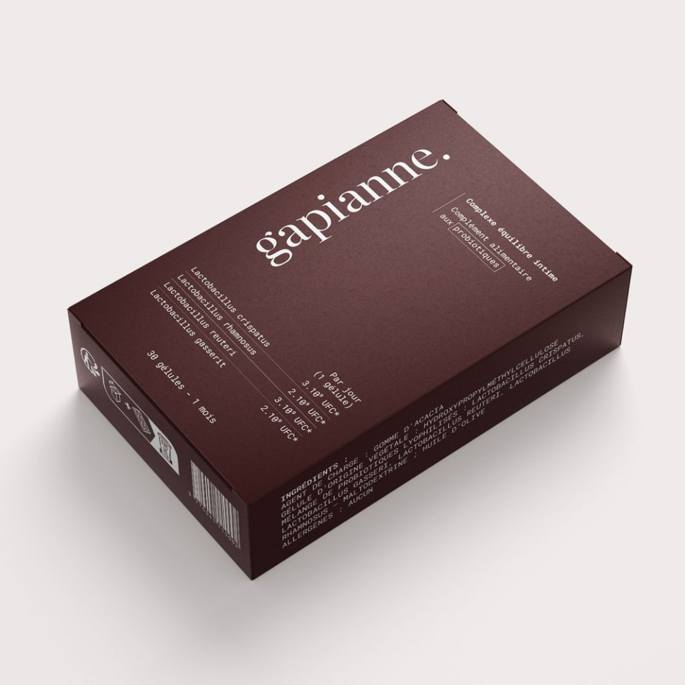 Probiotiques flore vaginale (Lactobacillus Reuteri, Rhamnosus, Crispatus et Gasseri)