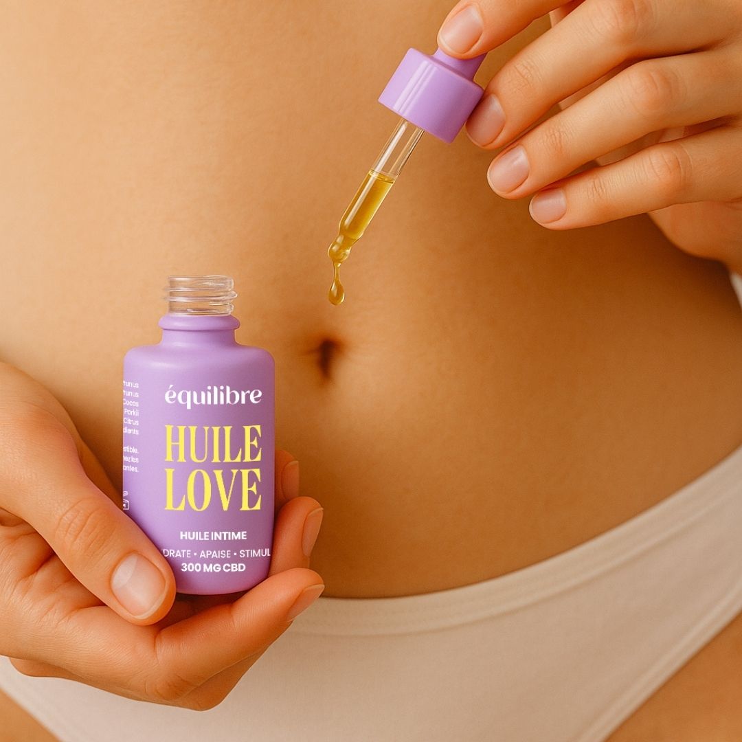 Huile intime CBD - Equilibre