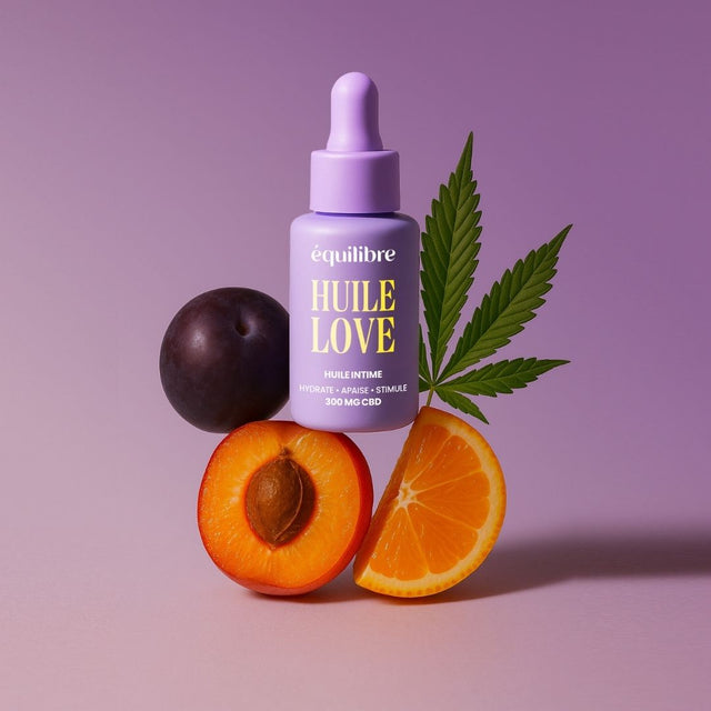Huile intime CBD - Equilibre