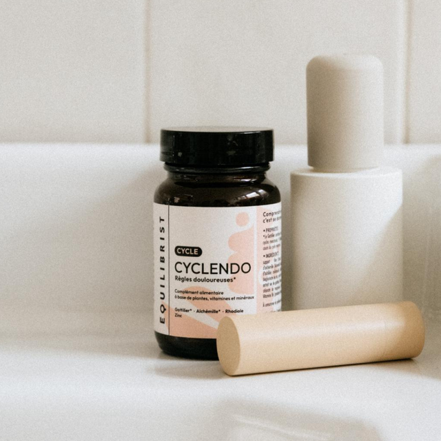 Cyclendo Equilibrist, compléments alimentaires pour soulager les douleurs menstruelles intenses et réduire les flux abondants