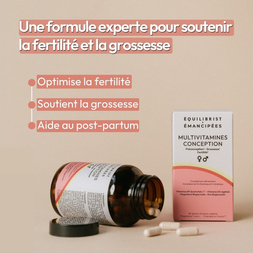 Multi-vitamines pour soutenir la fertilité - Equilibrist x Emancipée