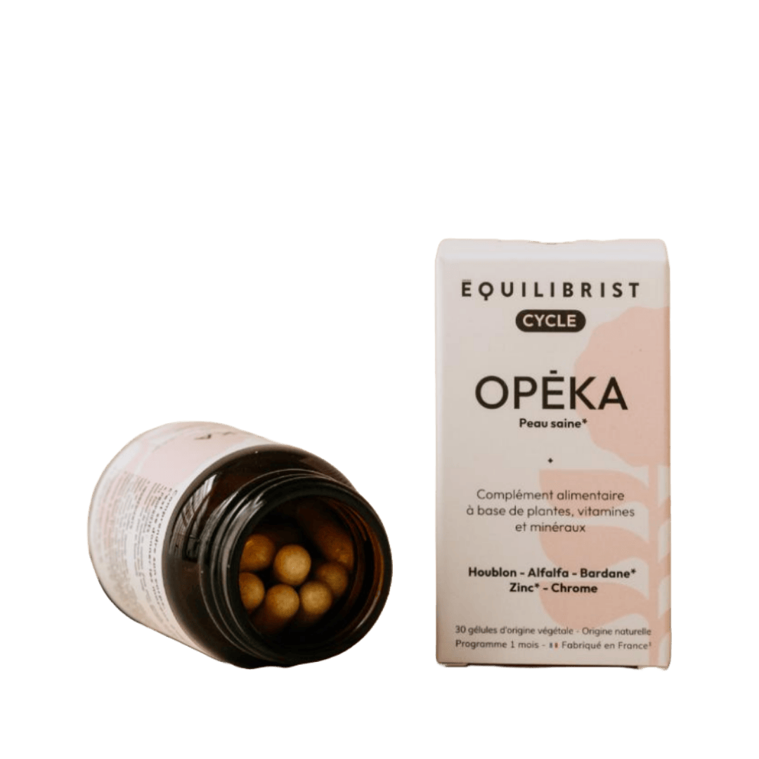 Opeka Equilibrist, des compléments alimentaires pour une peau plus saine, sans boutons et un meilleur équilibre hormonal