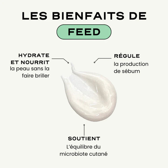Crème hydratante qui rééquilibre le microbiote cutané - Feed Circles
