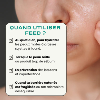Crème hydratante qui rééquilibre le microbiote cutané - Feed Circles