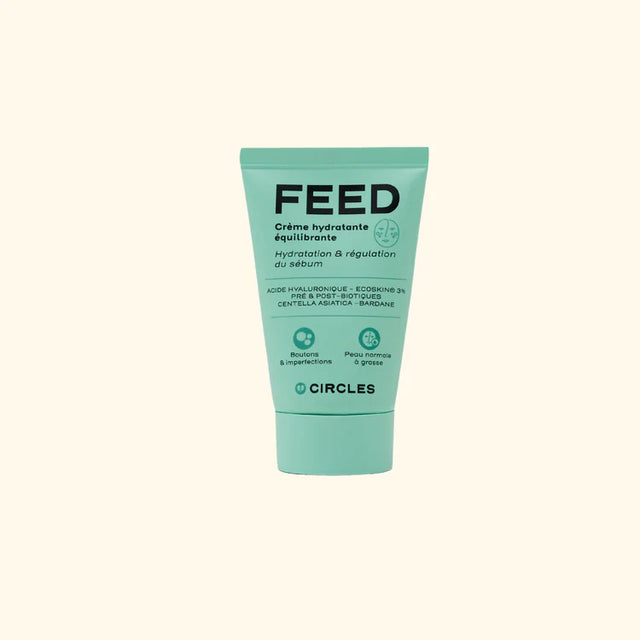Crème hydratante qui rééquilibre le microbiote cutané - Feed Circles