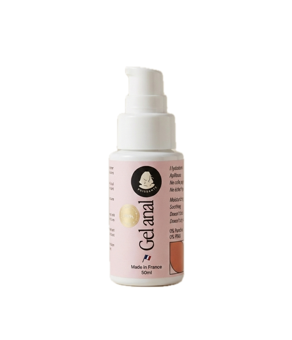 Lubrifiant anal 100% naturel, hydratant et apaisant – Lubrifiant intime Puissante