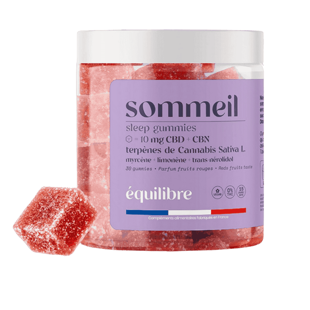 Sleep gummies équilibre en pot