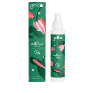 Gel lubrifiant anal de la marque Goliate spécialement conçu pour faciliter la pratique de l’anal