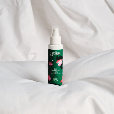 Gel lubrifiant anal de la marque Goliate spécialement conçu pour faciliter la pratique de l’anal