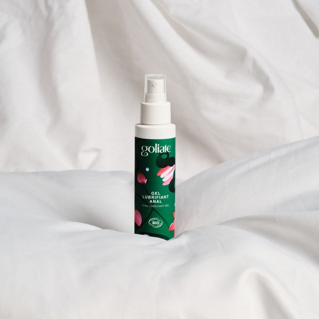 Gel lubrifiant anal de la marque Goliate spécialement conçu pour faciliter la pratique de l’anal