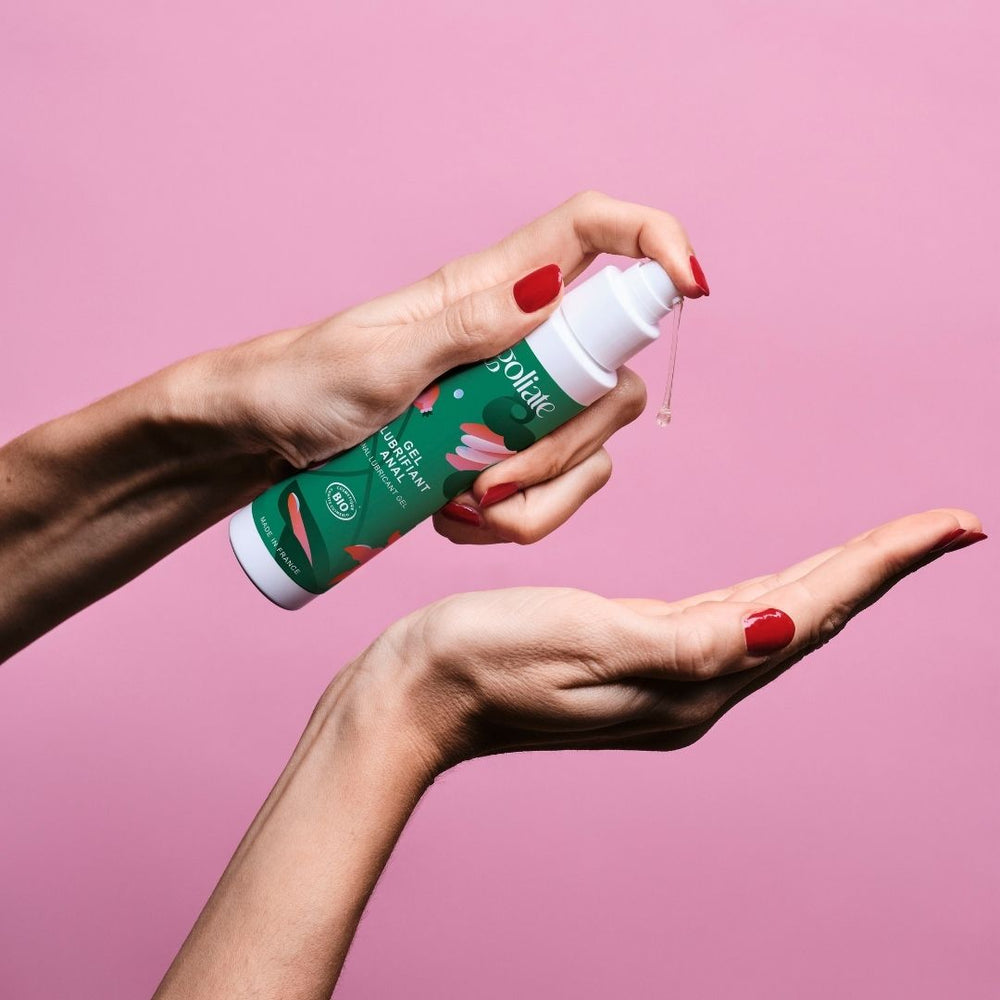 Gel lubrifiant anal de la marque Goliate spécialement conçu pour faciliter la pratique de l’anal
