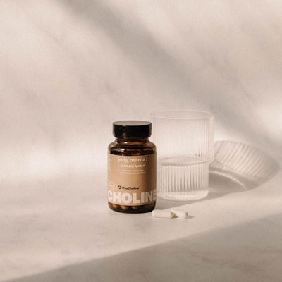 Le complément à base de Vitacholine de Jolly Mama pour un apport optimal pendant la grossesse et l’allaitement