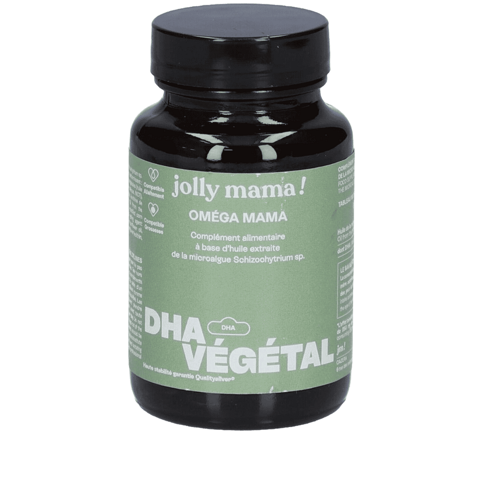 Compléments oméga huile de Micro-algue (DHA) - Grossesse - Jolly Mama