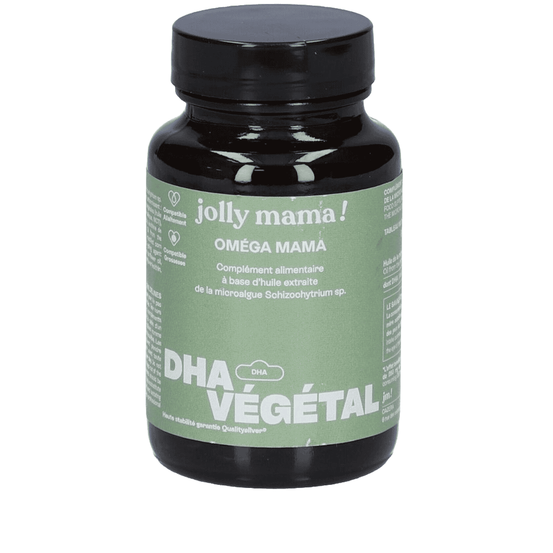 Compléments oméga huile de Micro-algue (DHA) - Grossesse - Jolly Mama