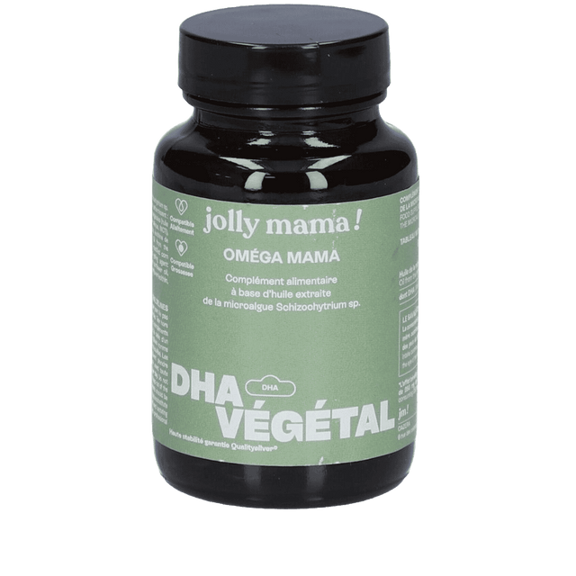 Compléments oméga huile de Micro-algue (DHA) - Grossesse - Jolly Mama