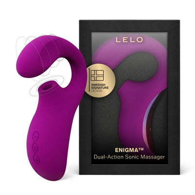 Lelo - sextoy enigma à double stimulations avec ondes soniques