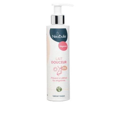 Lait anti vergetures Bio prévient l’apparition des vergetures dès les premières semaines de grossesse- Néobulle