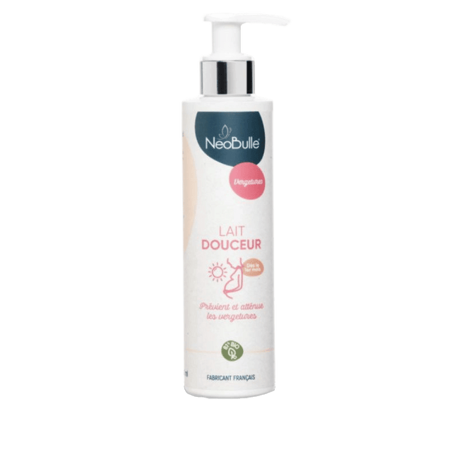 Lait anti vergetures Bio prévient l’apparition des vergetures dès les premières semaines de grossesse- Néobulle