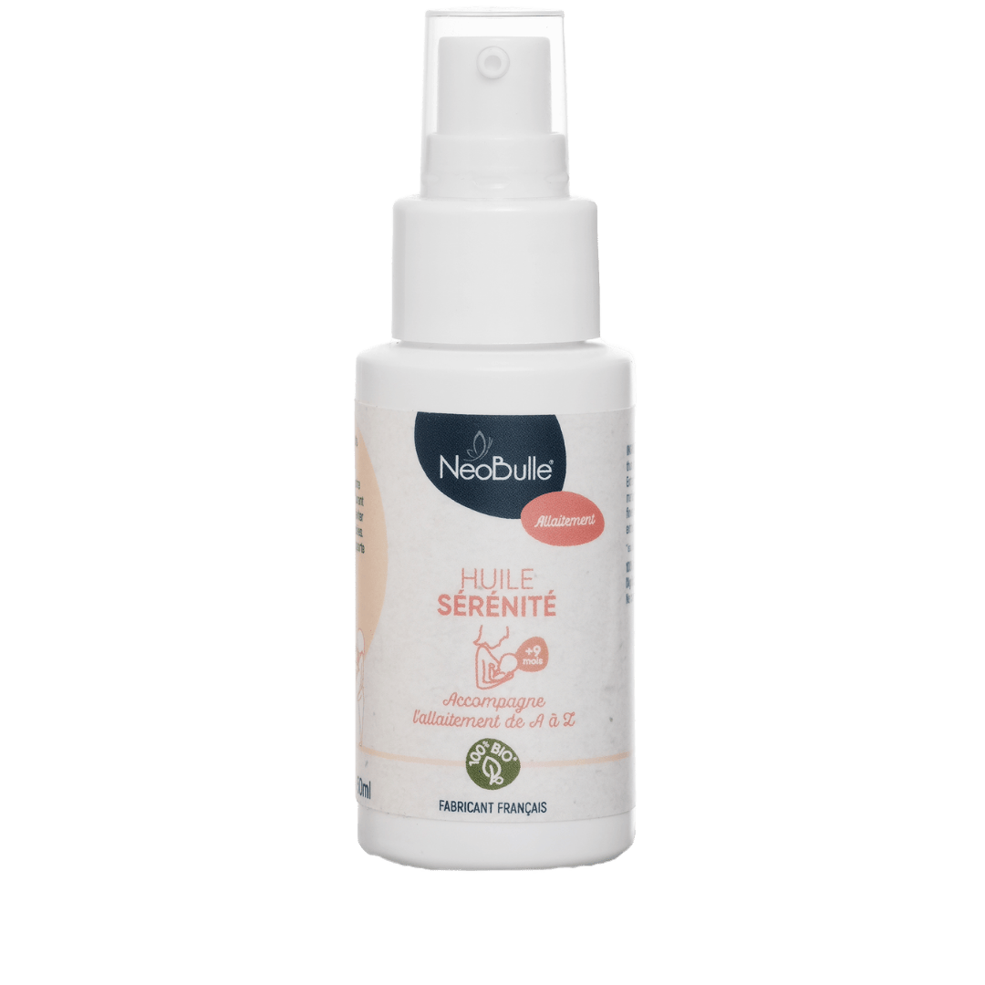 Huile de massage pour allaitement - Néobulle