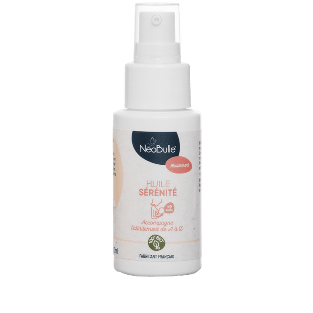 Huile de massage pour allaitement - Néobulle