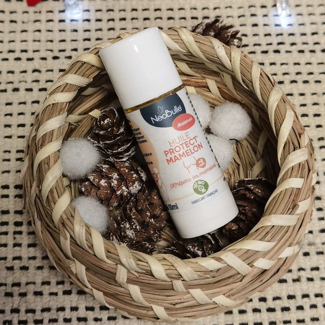 Huile de soin pour mamelon pendant l'allaitement - Néobulle
