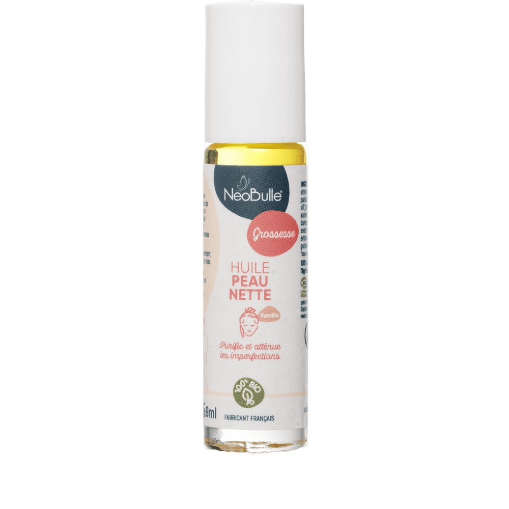 Huile visage hydratante anti imperfection spéciale grossesse – Néobulle