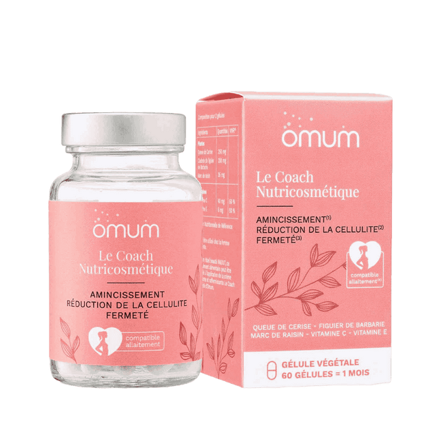 Complément alimentaire minceur 3 en 1, pour favoriser l’amincissement, réduire la cellulite et raffermir la peau - Omum