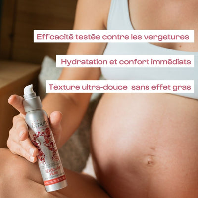 Huile anti-vergetures de grossesse - Omum