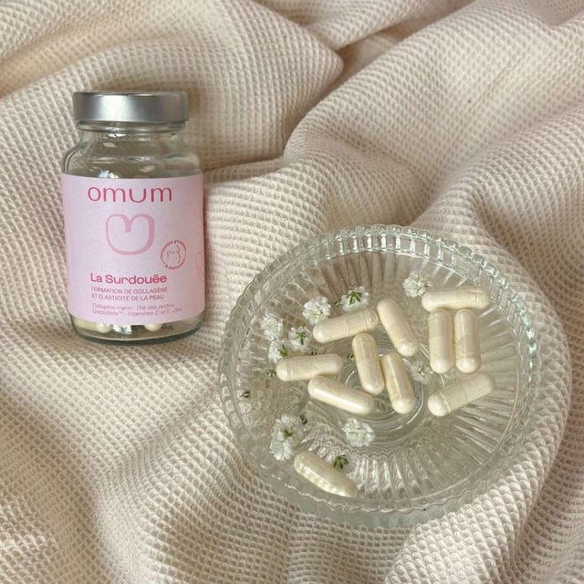 Omum - un complément pour une meilleure élasticité de la peau et la formation de collagène
