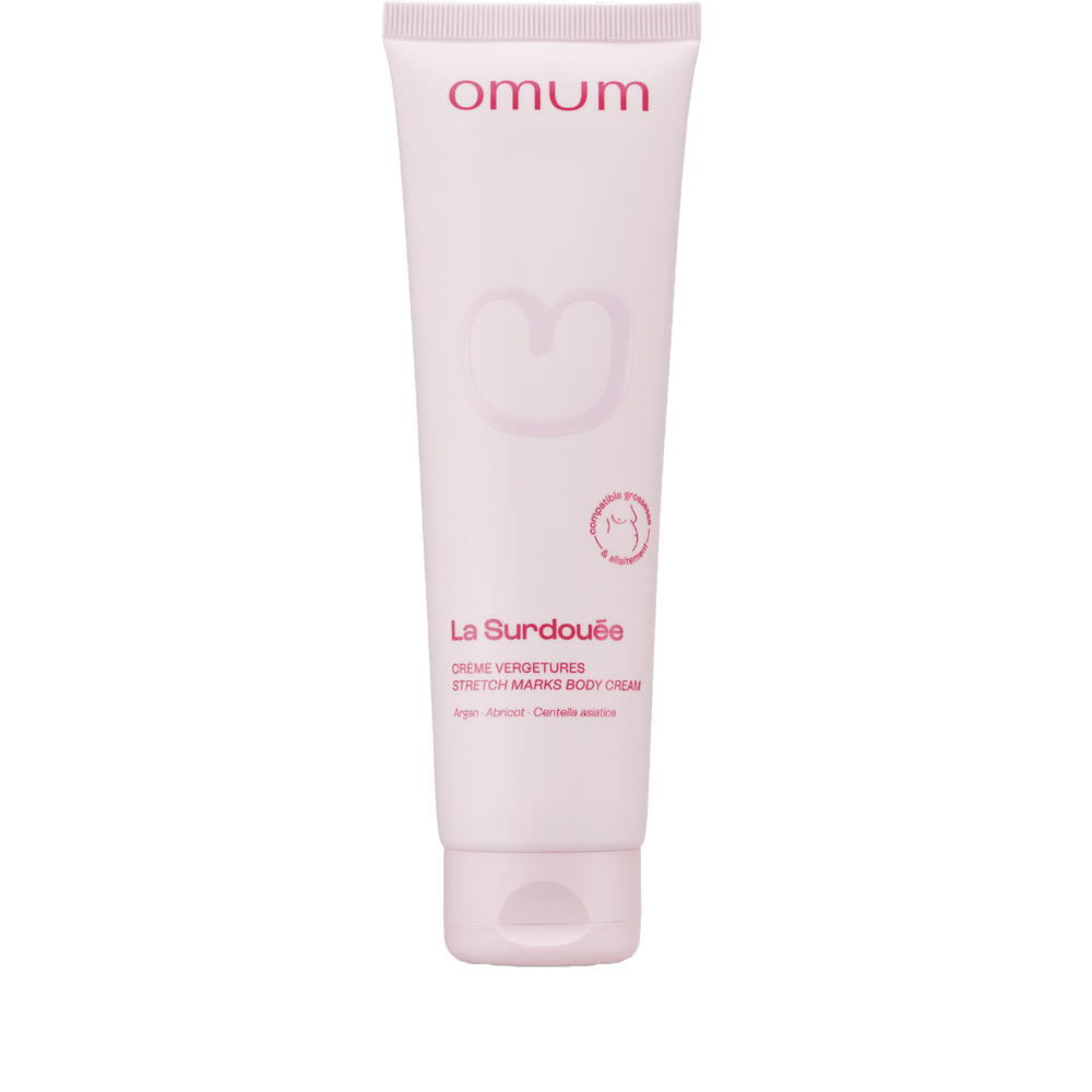 La crème La Surdouée protège, régénère la peau et prévient la formation des vergeture - Omum