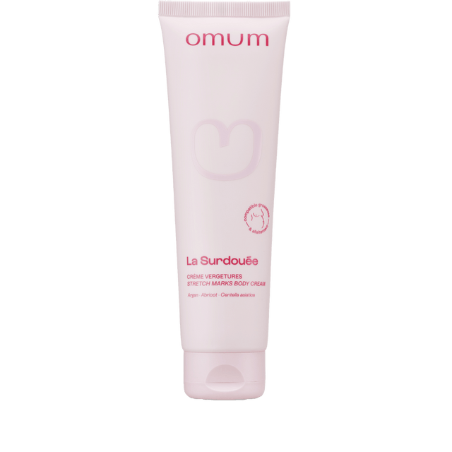 La crème La Surdouée protège, régénère la peau et prévient la formation des vergeture - Omum