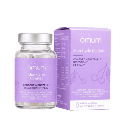 Compléments alimentaires SPM et confort menstruel - Omum