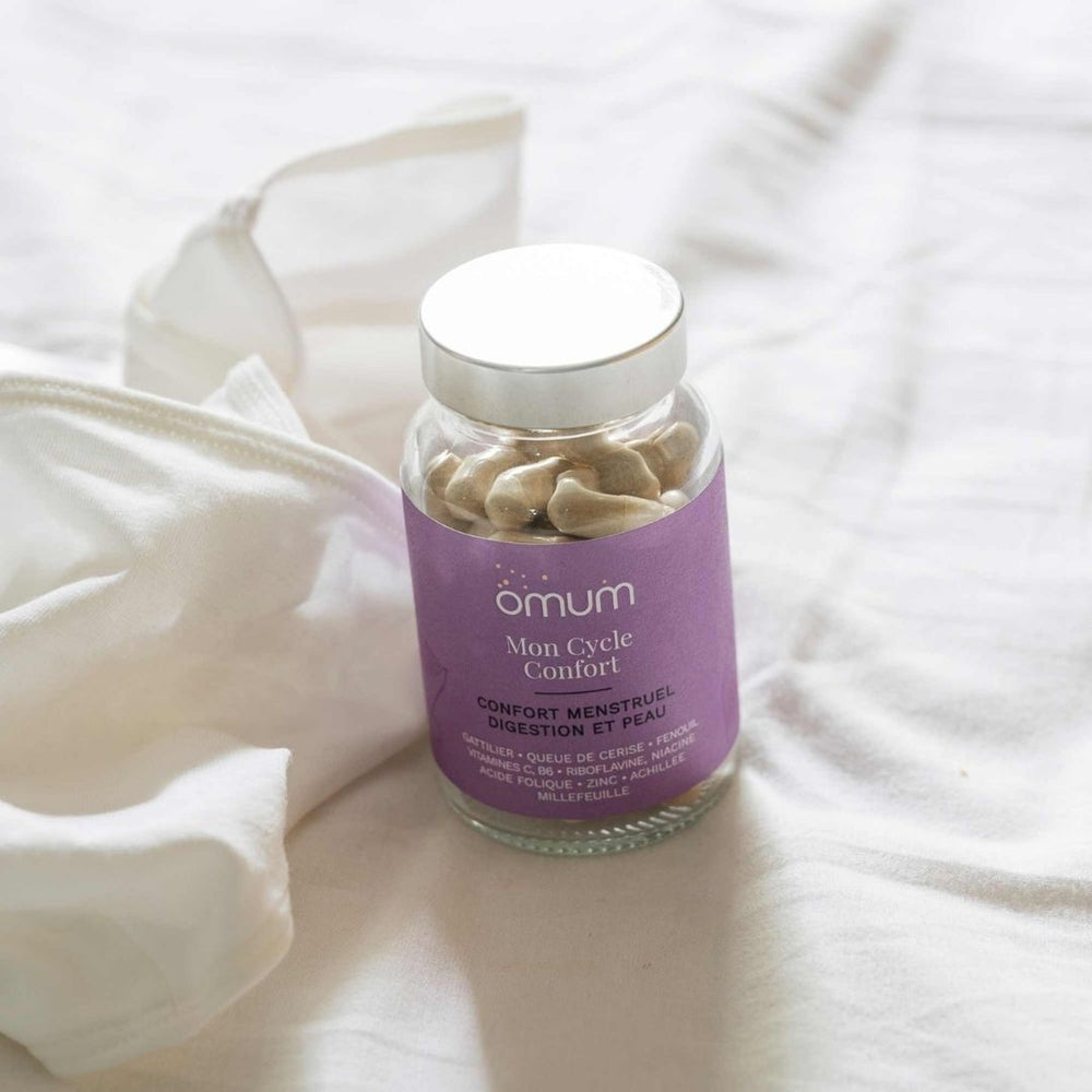 Compléments alimentaires SPM et confort menstruel - Omum