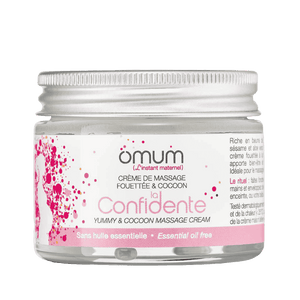 Crème massage femme enceinte, idéale pour le massage du ventre pendant la grossesse - Omum
