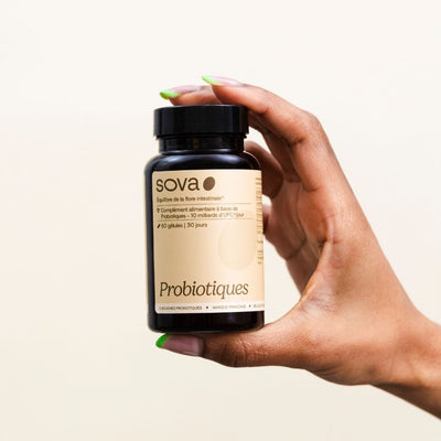 Probiotiques Sova :  finis les ballonnements et les inconforts digestifs 
