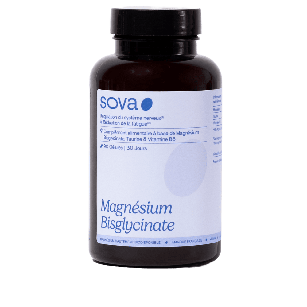 Complements alimentaires Soav pour carence en Magnésium pour réduire la fatigue, apaiser le stress et soutenir le sommeil