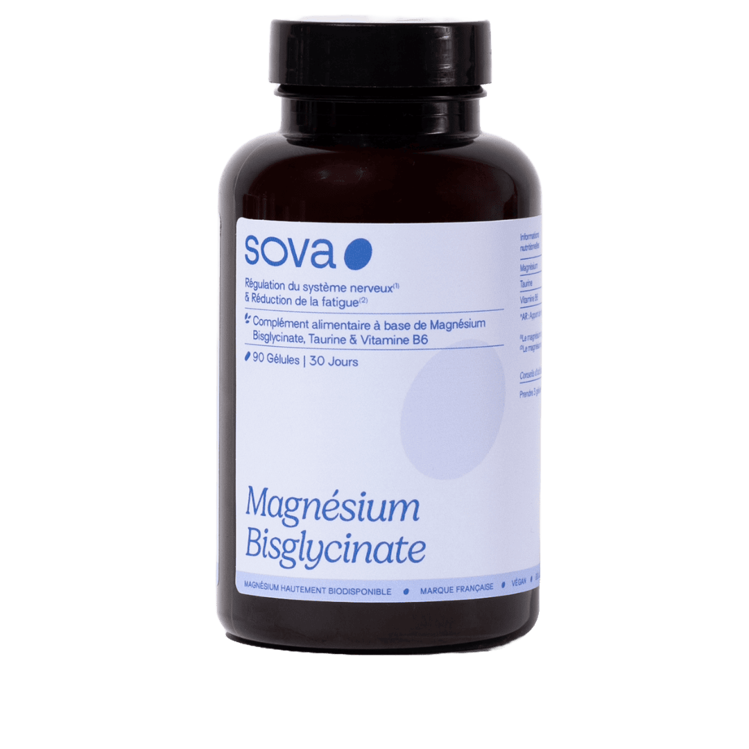 Complements alimentaires Soav pour carence en Magnésium pour réduire la fatigue, apaiser le stress et soutenir le sommeil