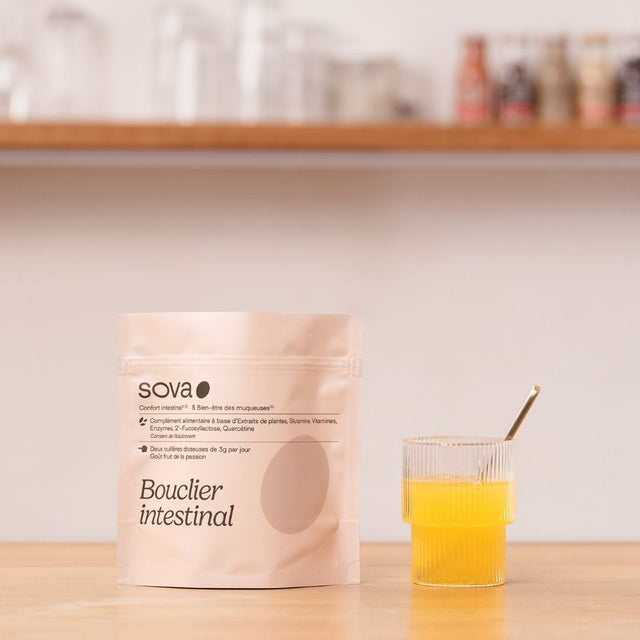 Traitement naturel pour intestin Sova : soutient la digestion et la fonction intestinale