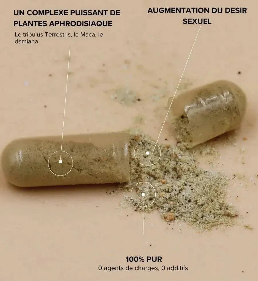 Compléments alimentaires aphrodisiaque - Aphrodite Imane Harmonie