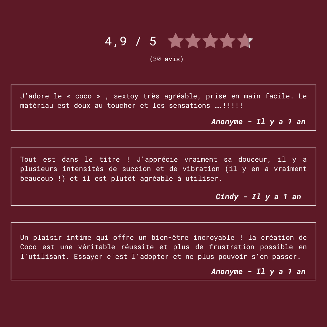 Coco de Puissante, le sextoy orgasmique