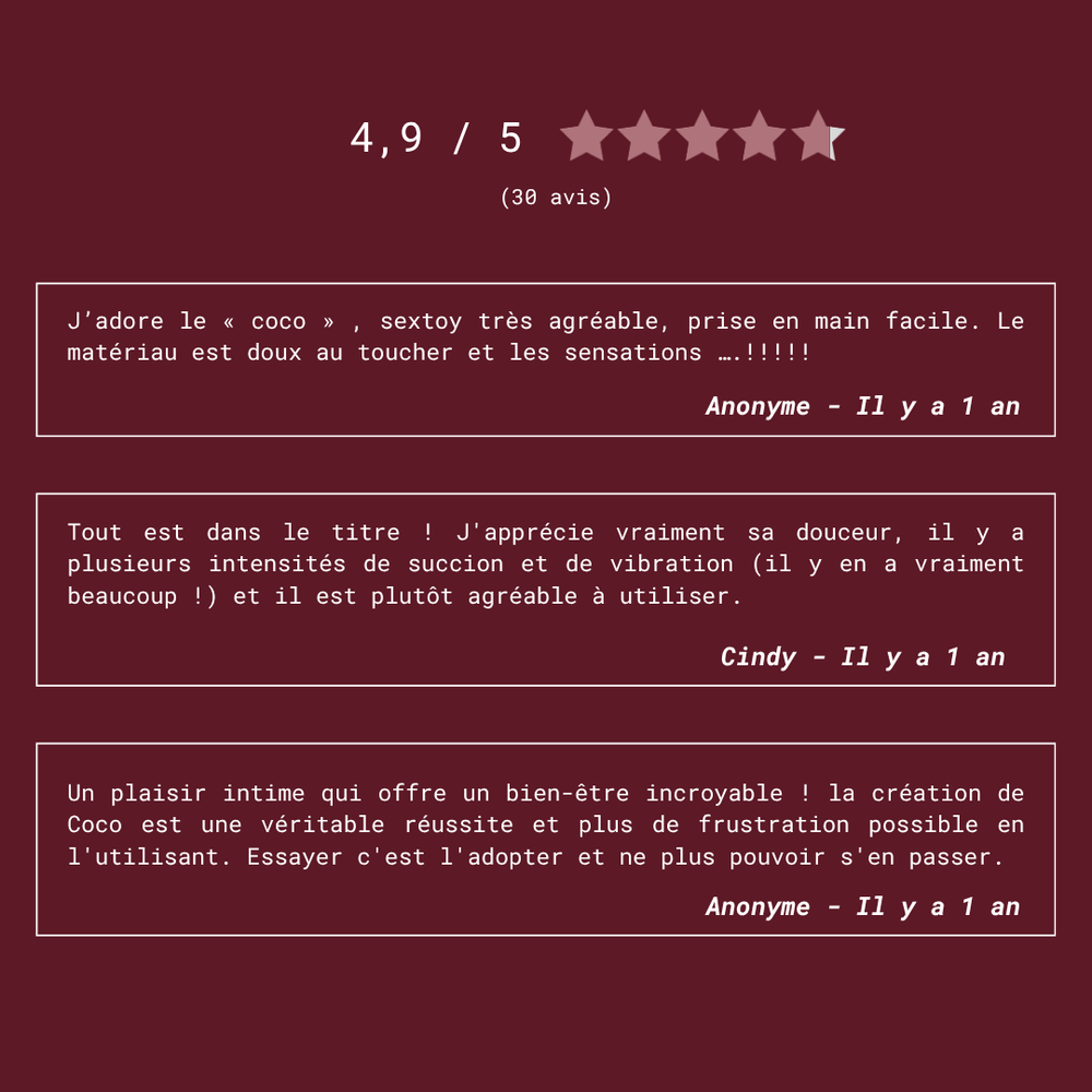 Coco de Puissante, le sextoy orgasmique