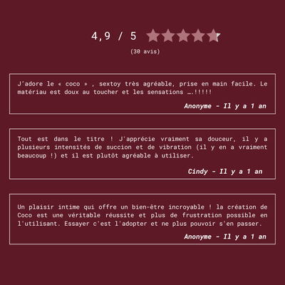 Coco de Puissante, le sextoy orgasmique