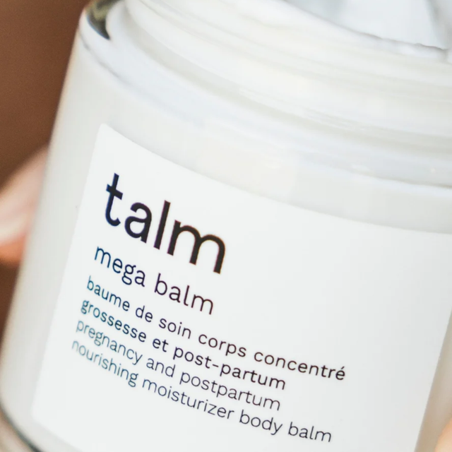 Le baume hydratant corps pour grossesse & post partum - Talm