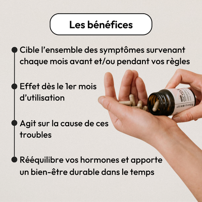 Compléments pour mieux vivre le Syndrome Prémenstruel - OCycle Equilibrist