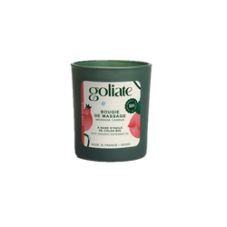 Bougie de Massage Sensorielle Goliate – Huile Fondante Bio & Vegan