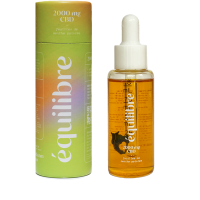 Huile de CBD 20%  - Douleurs & Stress - Équilibre - OFFERT