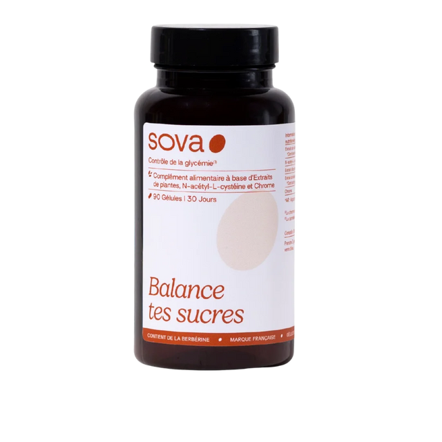 La cure de Sova Balance tes sucres pour lutter contre les fringales en SOPK