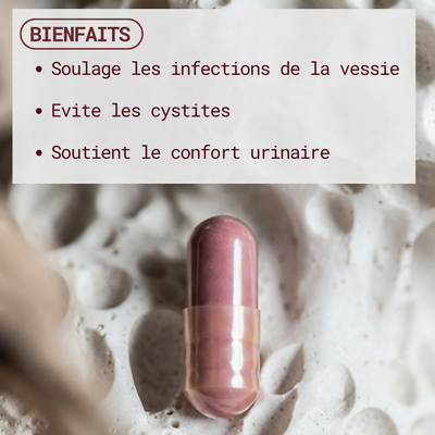 Compléments alimentaires Cranberry - Confort urinaire & Cystites - Gapianne